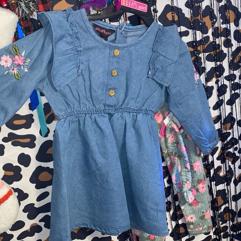 SUPER CUTE 3 PIECE OUTFIT SET DELIA’S GIRL